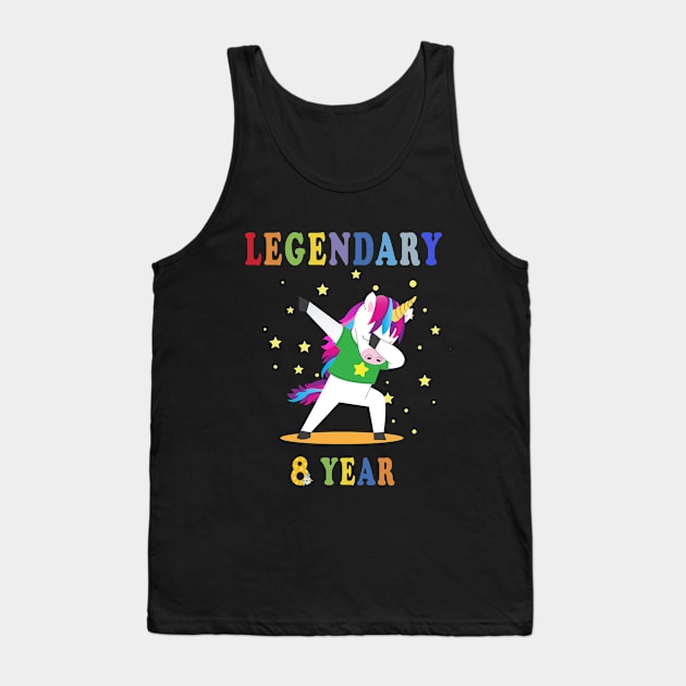 8th birthday unicorn Tank Top by NI78